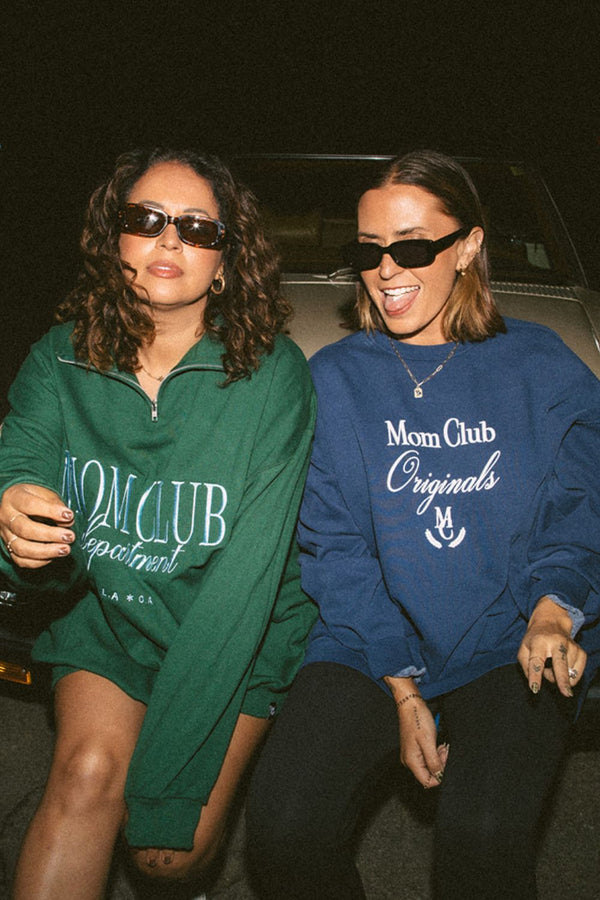 Mom Club Quarter Zip