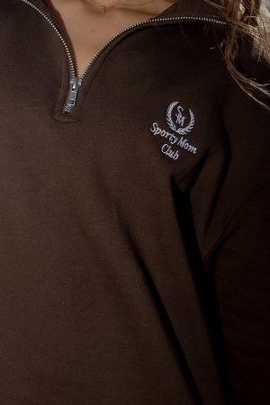 Sporty Mom Club Quarter Zip