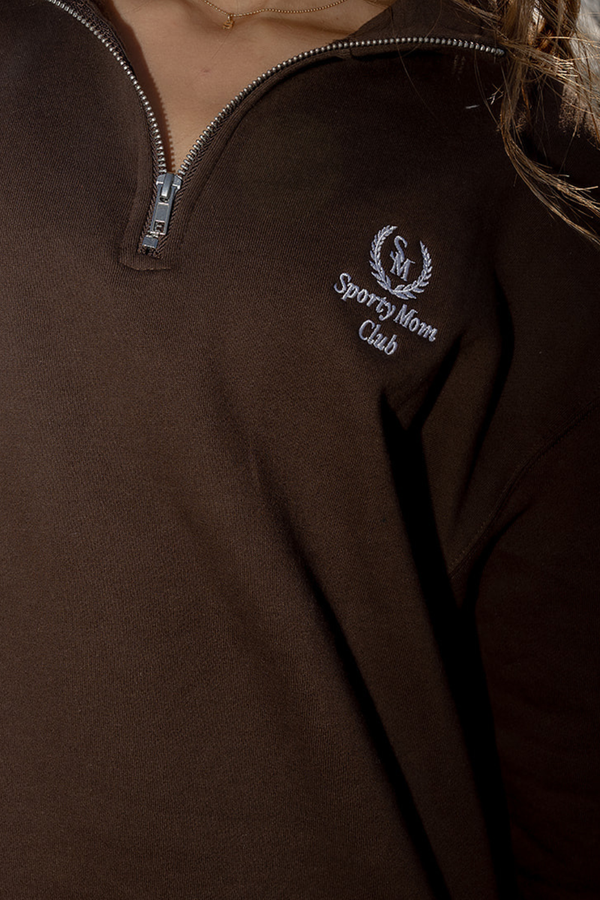 Sporty Mom Club Quarter Zip