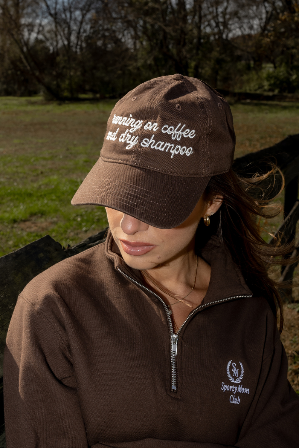 Running on Coffee and Dry Shampoo Hat