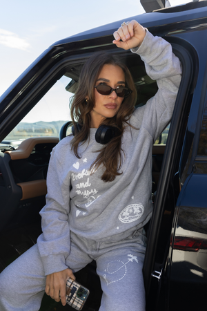 Booked and Busy Crewneck