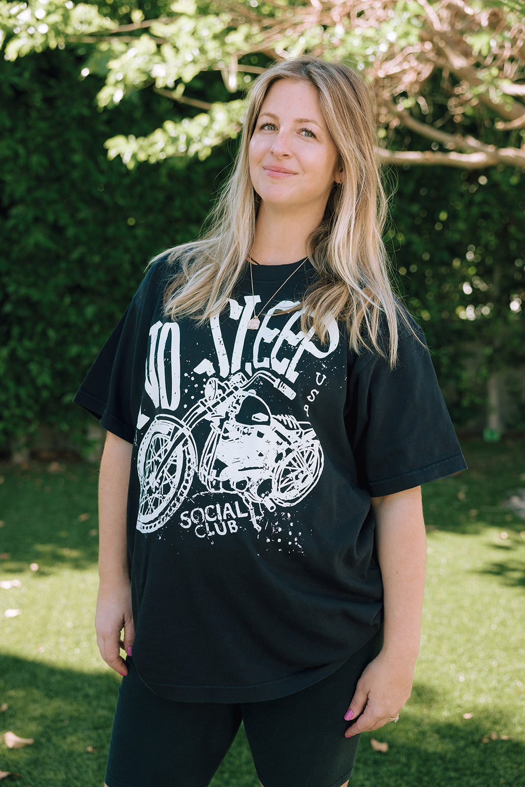 No Sleep Social Club Luxe Tee