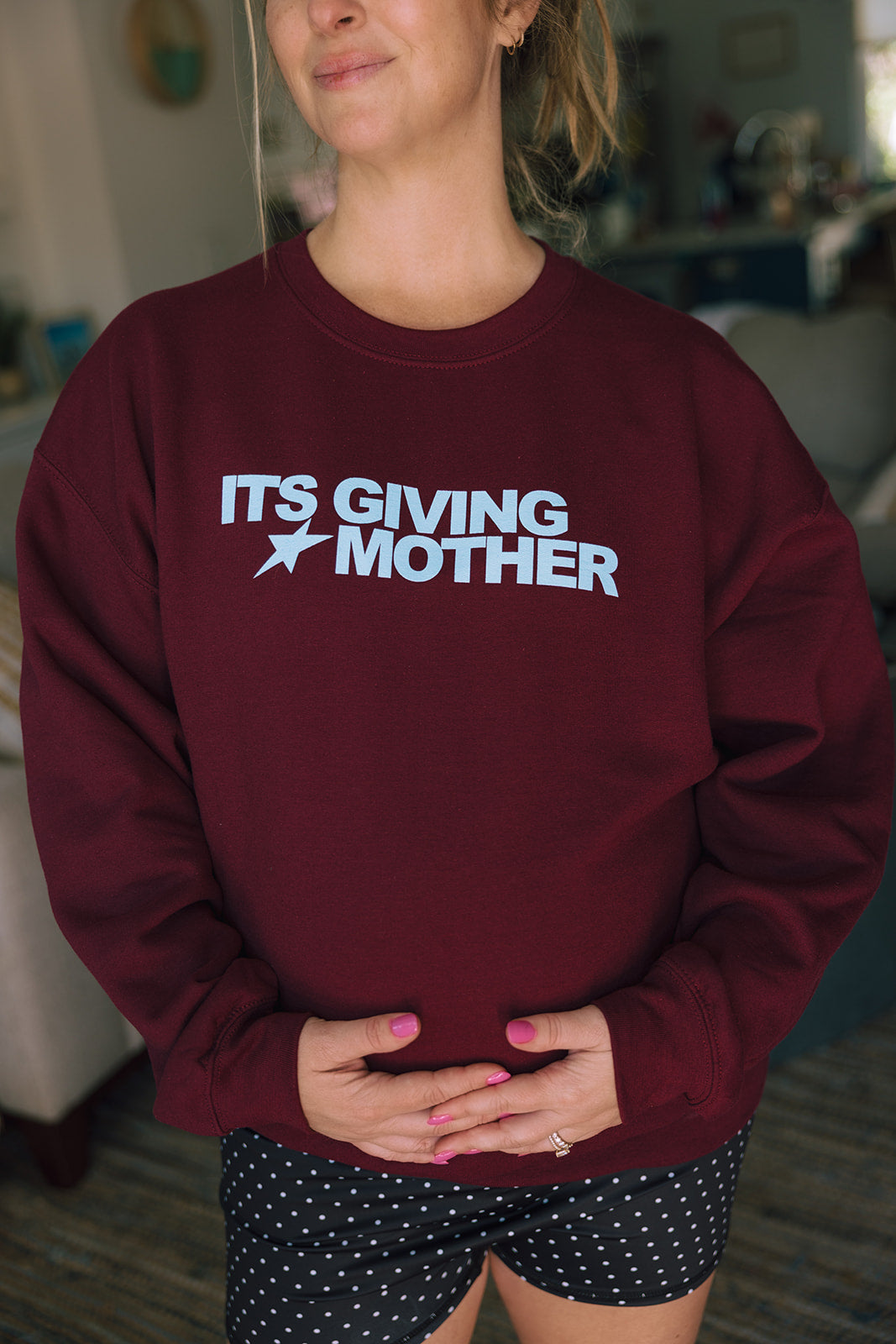 Its Giving Mother Crewneck