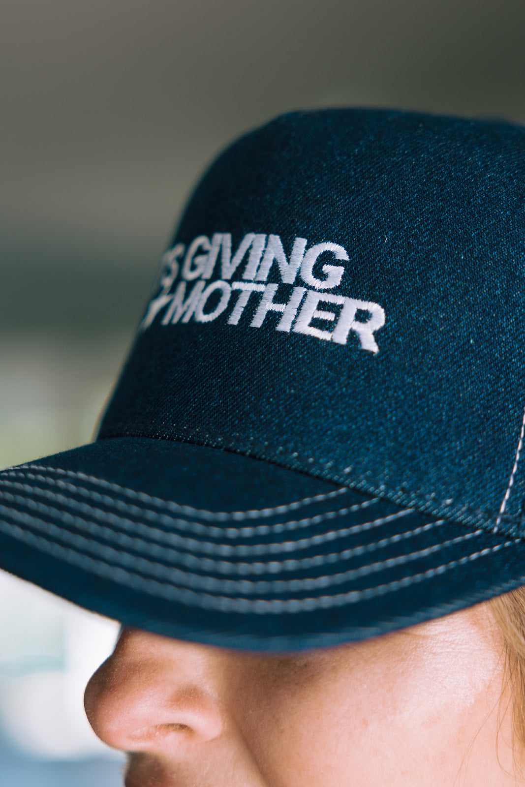 It's giving Mother Trucker Hat